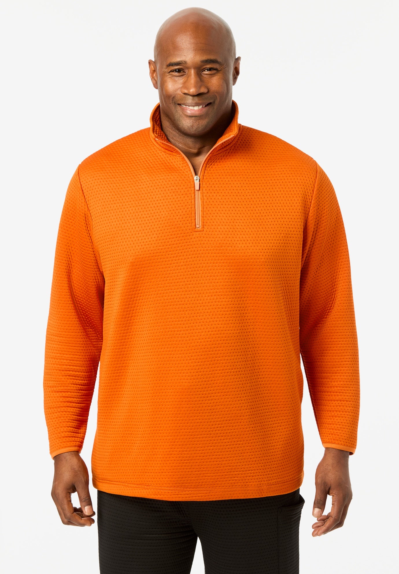 Performance Dot 1/4 Zip Sweatshirt image number 0