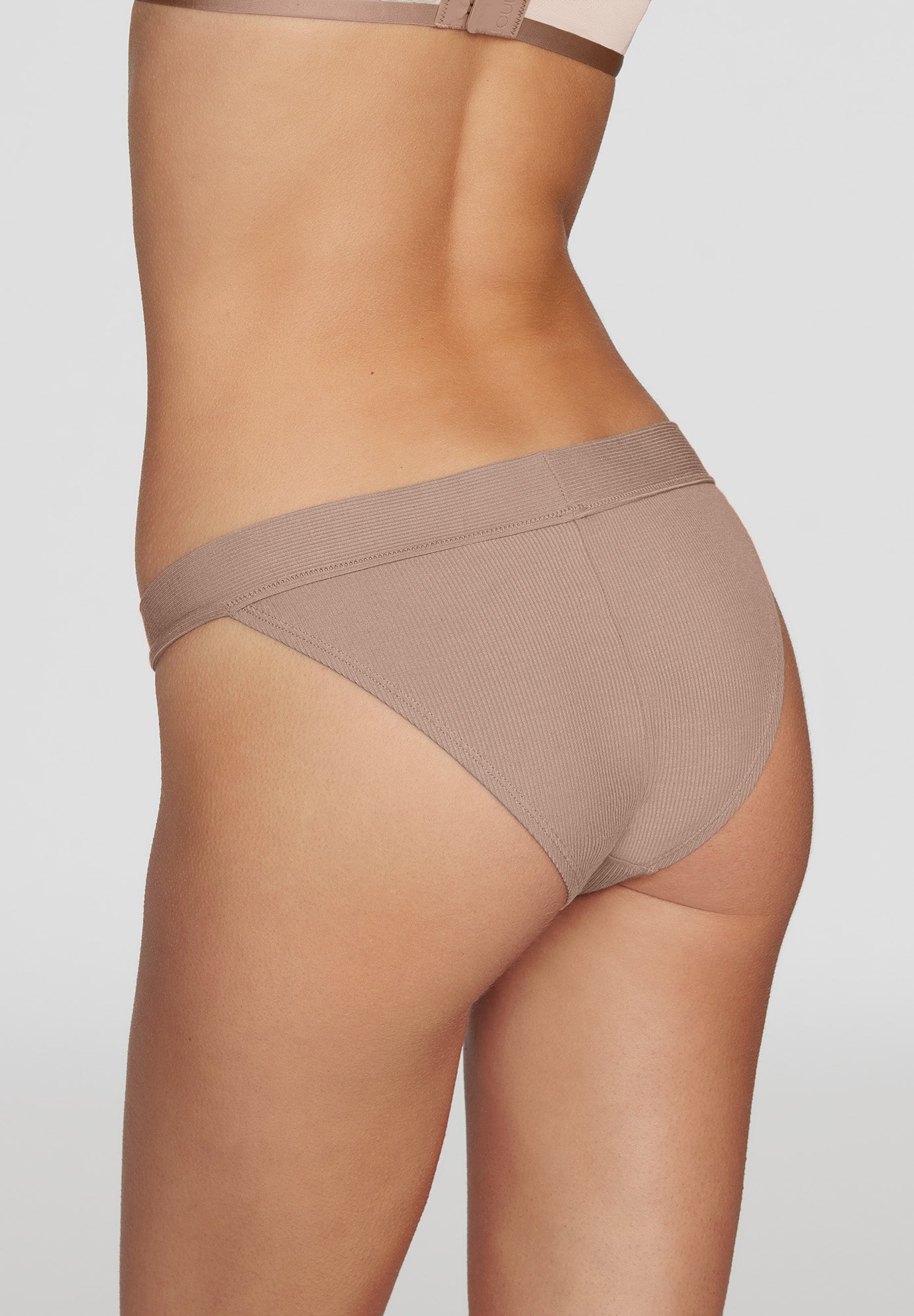 The Cheeky Bikini - Modal Silk Rib image number 3