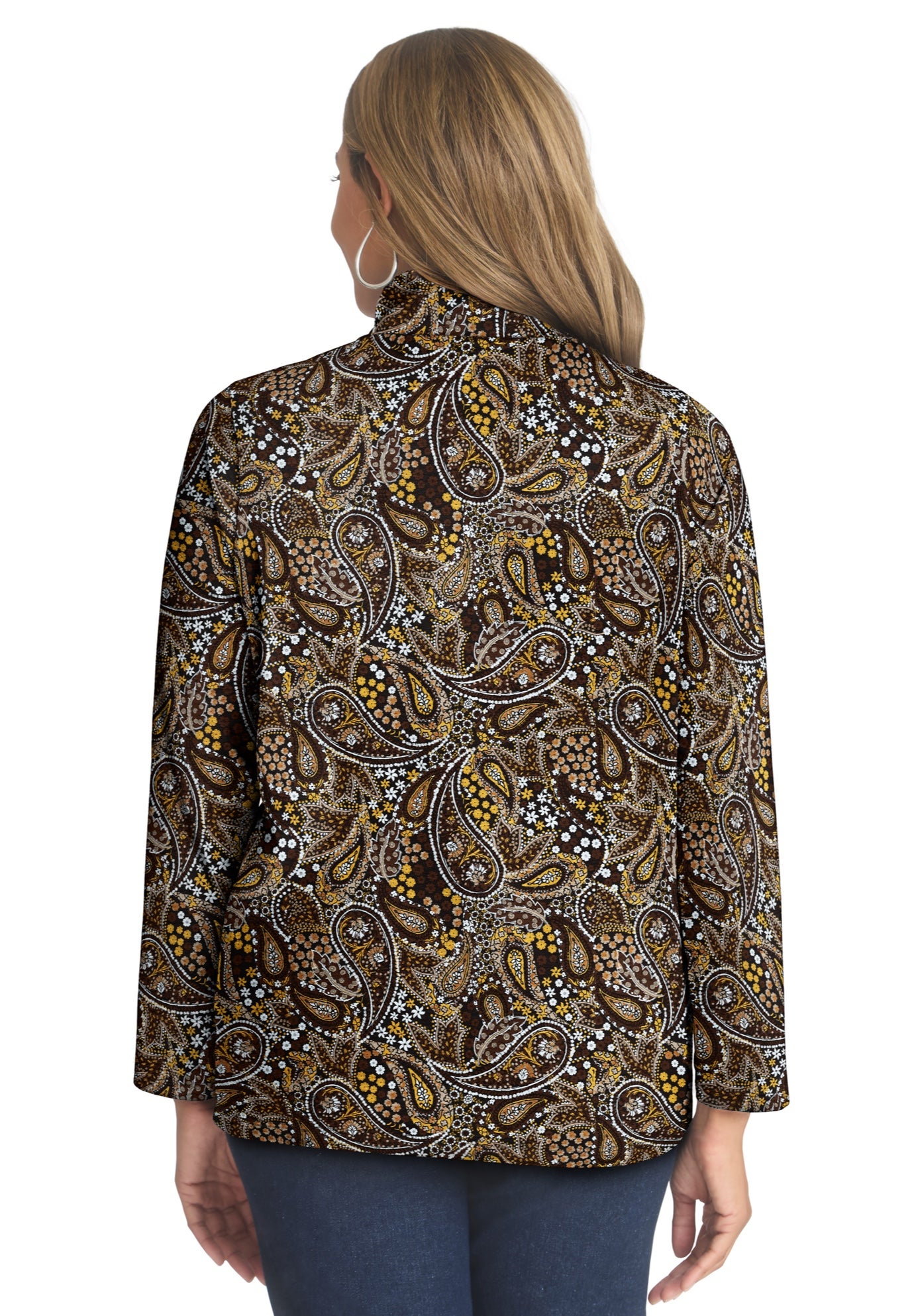 Long Sleeve Mockneck Tee image number 1