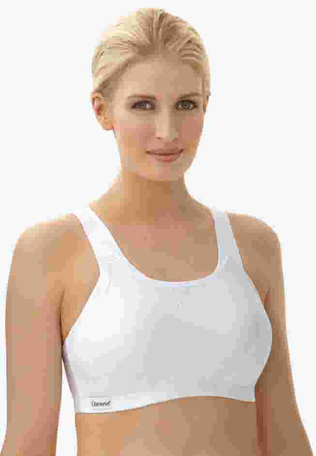 Glamorise® Adjustable Wire-Free Sport Bra 1166 image number 0