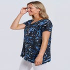 Textured Pointed Hem Tunic image number null