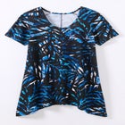 Textured Pointed Hem Tunic image number null