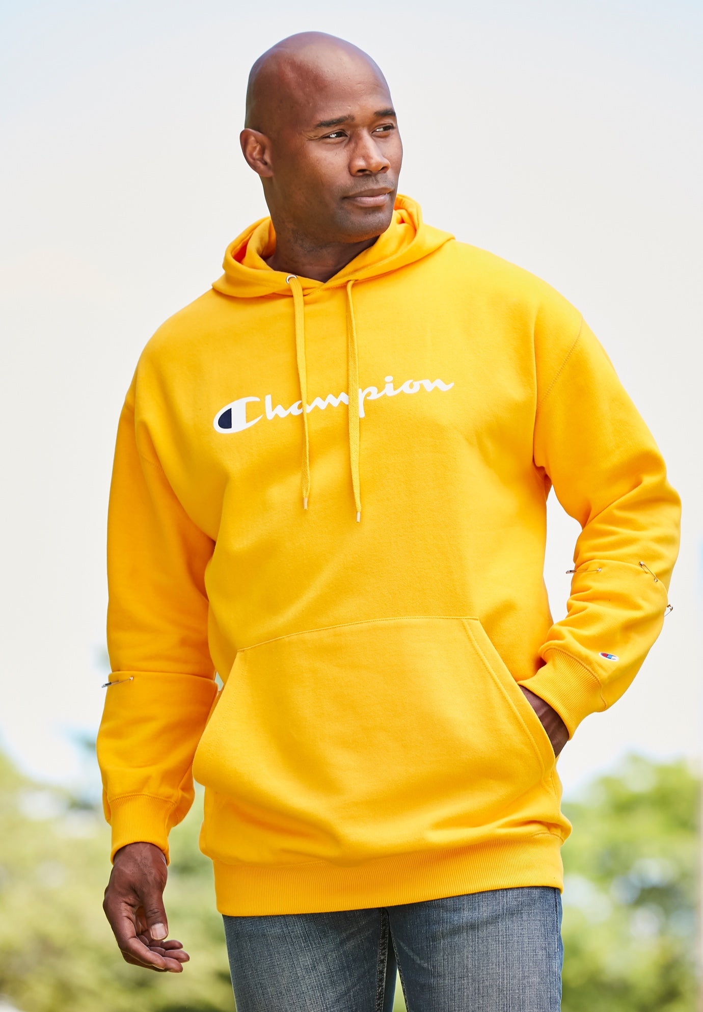 Champion&reg; Script Hoodie image number 0