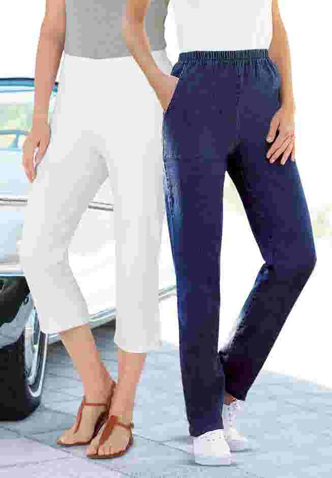 Capri Fineline Denim Jean image number 4