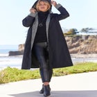 Contrast Hood Raincoat image number null