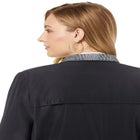 Contrast Hood Raincoat image number null