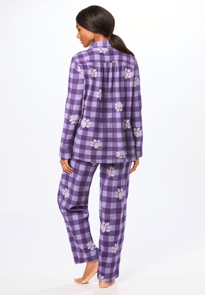 Classic Flannel Pajama Set image number 1
