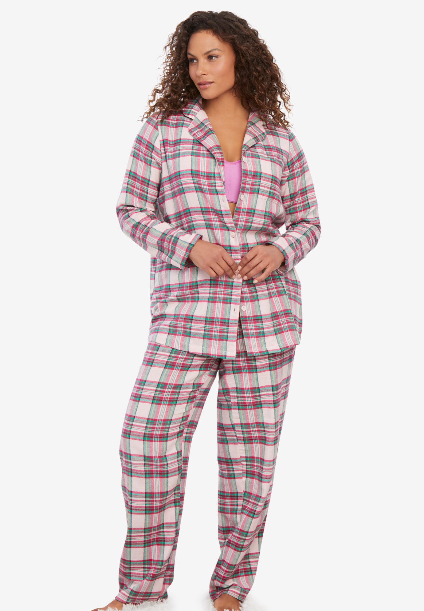 Classic Flannel Pajama Set image number 0