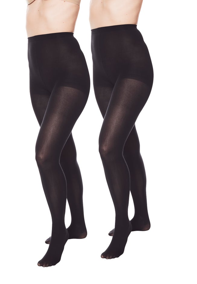 2-Pack Opaque Tights image number 1
