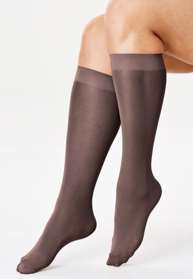 3-Pack Knee-High Support Socks image number 4