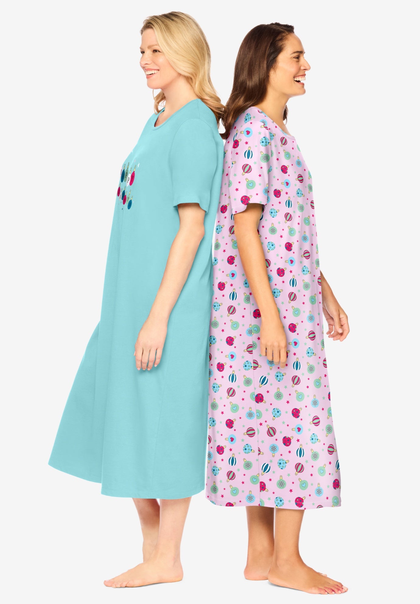 2-Pack Long Sleepshirts image number 2