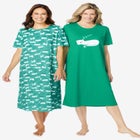 2-Pack Long Sleepshirts image number 0