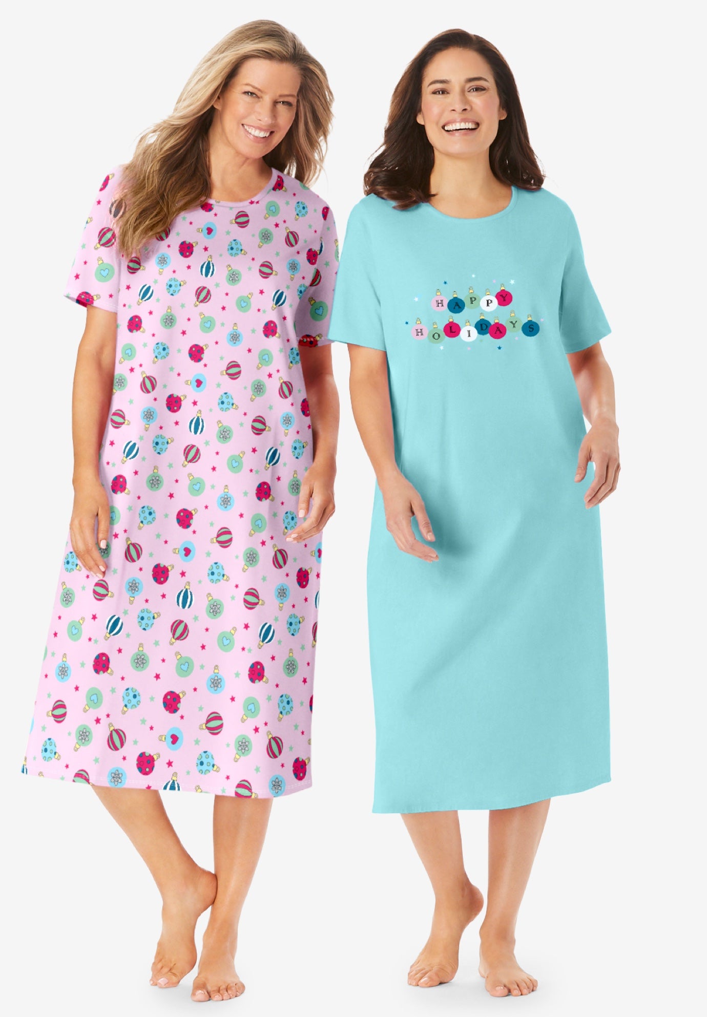 2-Pack Long Sleepshirts image number 0