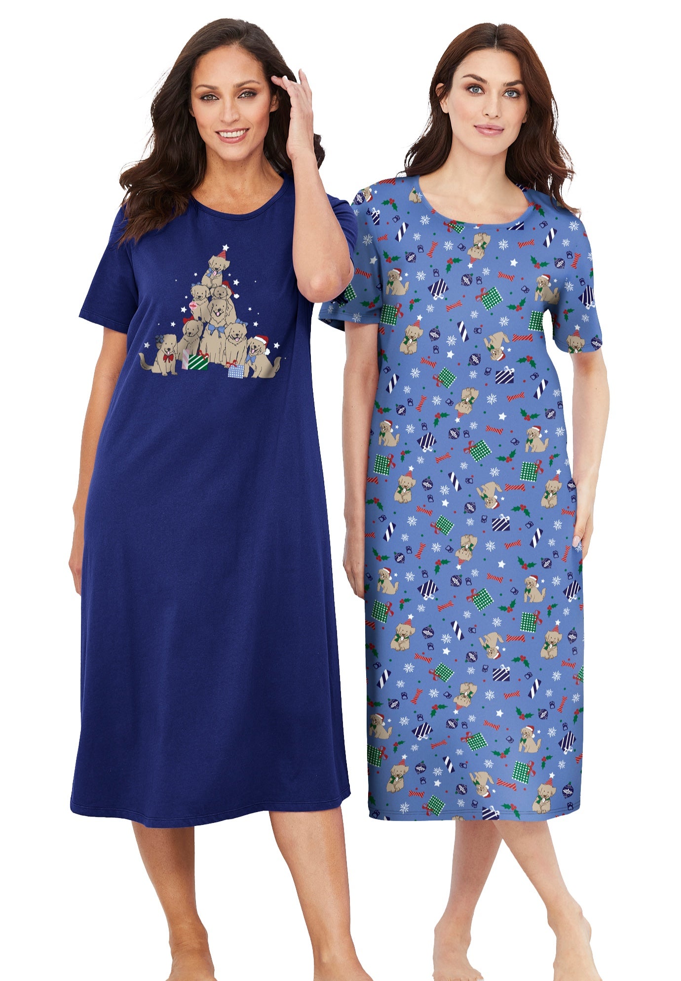 2-Pack Long Sleepshirts image number 0
