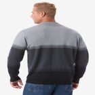 Quarter Zip Mock Neck Lightweight Sweater image number null