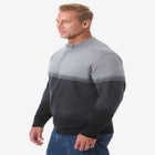Quarter Zip Mock Neck Lightweight Sweater image number null