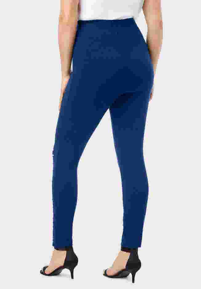 Rhinestone And Pearl Legging image number 1
