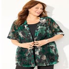 In-Vogue Velvet Kimono image number null