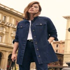 Long Denim Jacket image number 3
