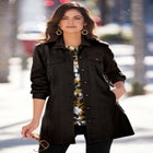 Long Denim Jacket image number null