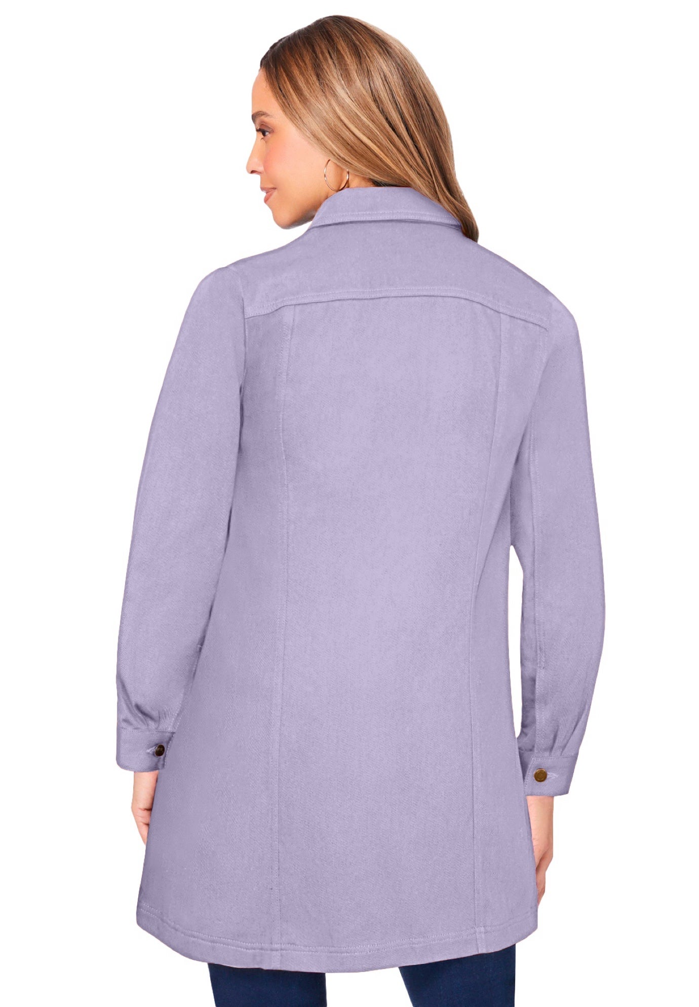 Long Denim Jacket image number 2