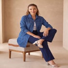 Long Denim Jacket image number 3