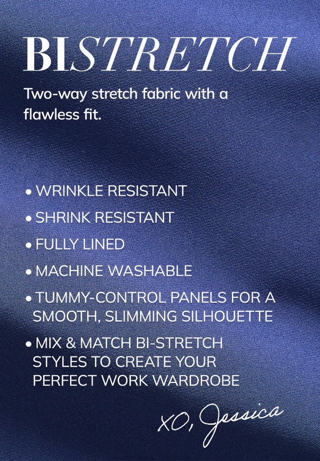 Tummy Control Bi-Stretch Midi Skirt image number 2
