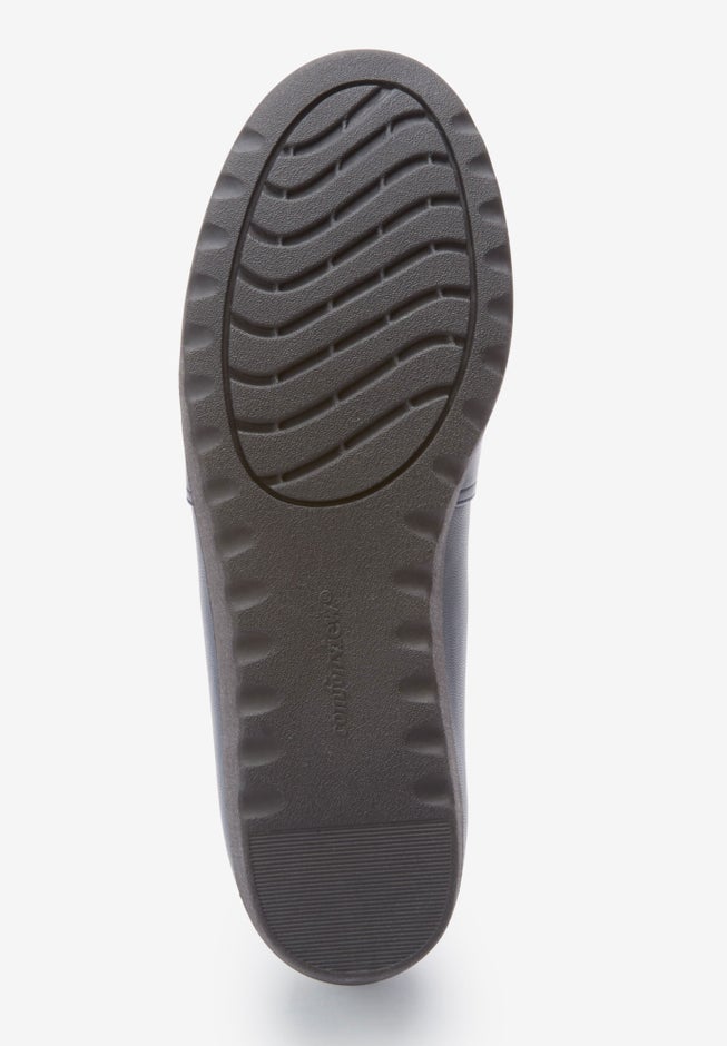 The June Leather-Like Slip On Flat image number 3