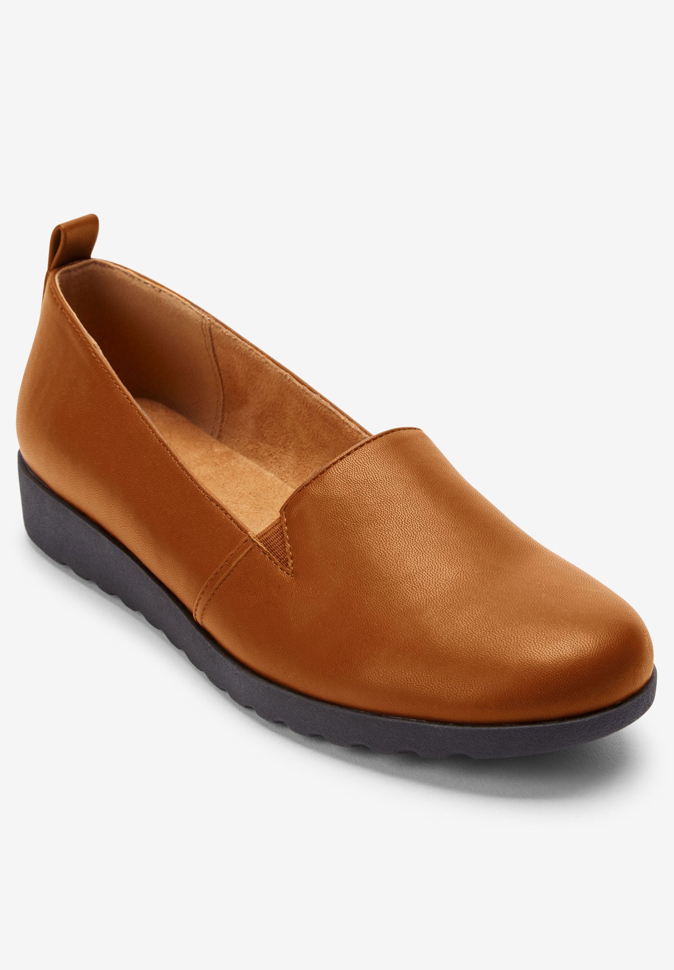 The June Leather-Like Slip On Flat image number 1