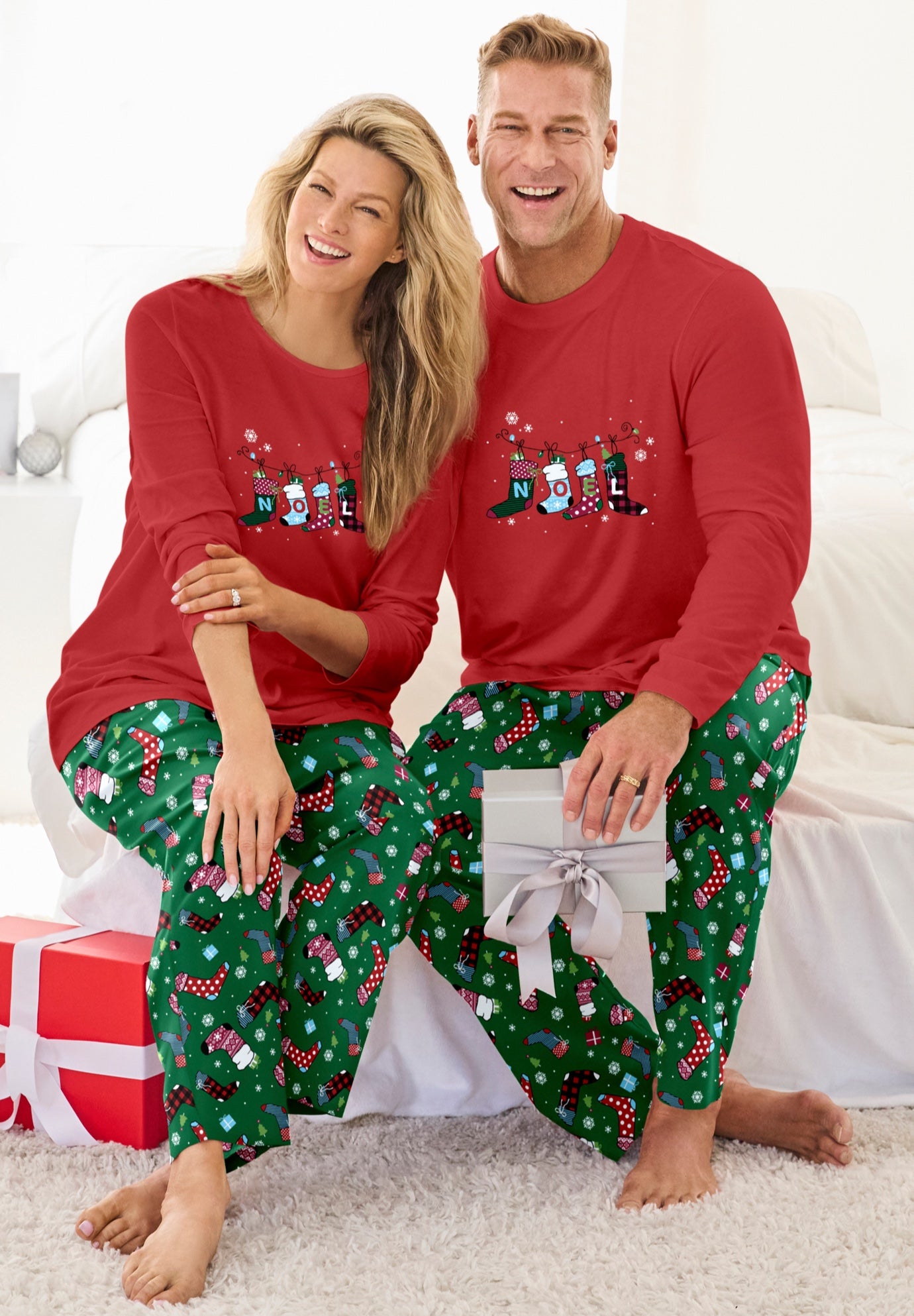 Long Sleeve Knit PJ Set image number 8