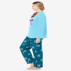 Long Sleeve Knit PJ Set image number 2