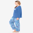 Long Sleeve Knit PJ Set image number 2