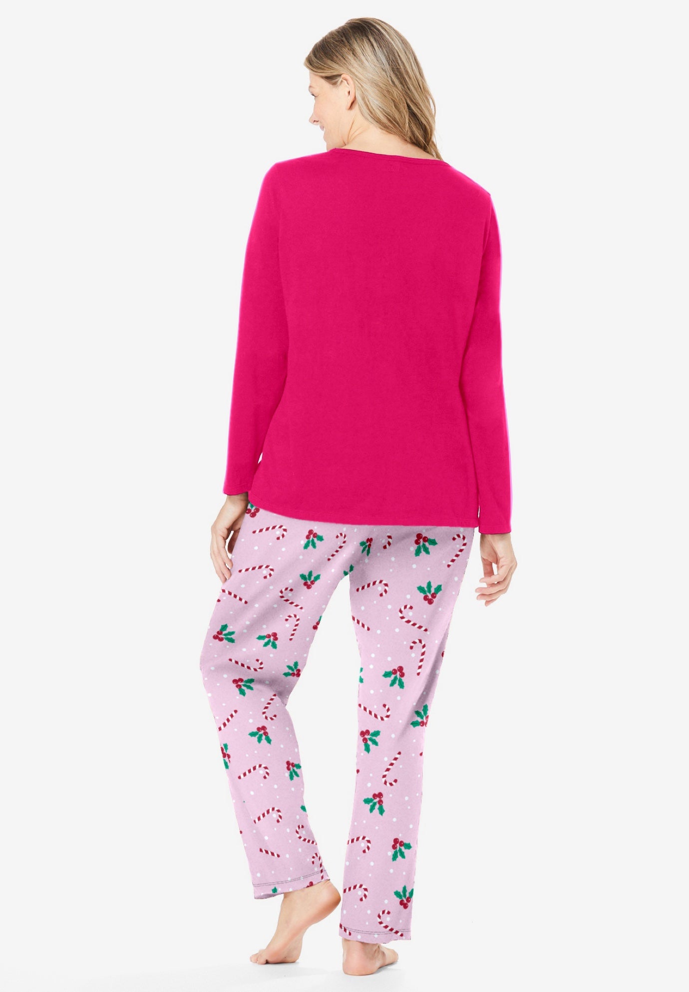 Long Sleeve Knit PJ Set image number 1