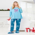 Long Sleeve Knit PJ Set image number 0