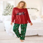 Long Sleeve Knit PJ Set image number null