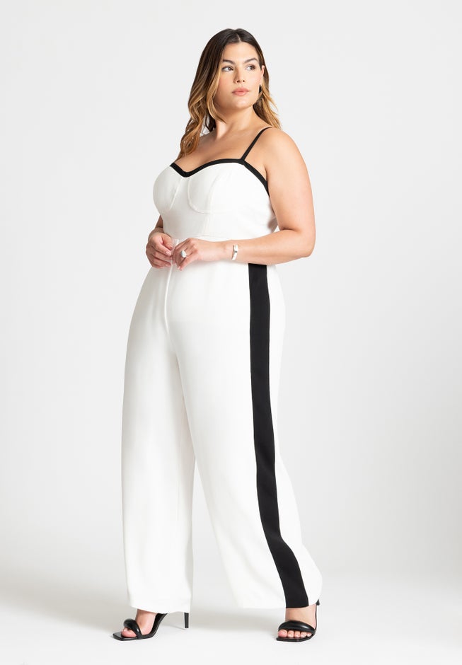 Jumpsuit W Contrast Details image number null