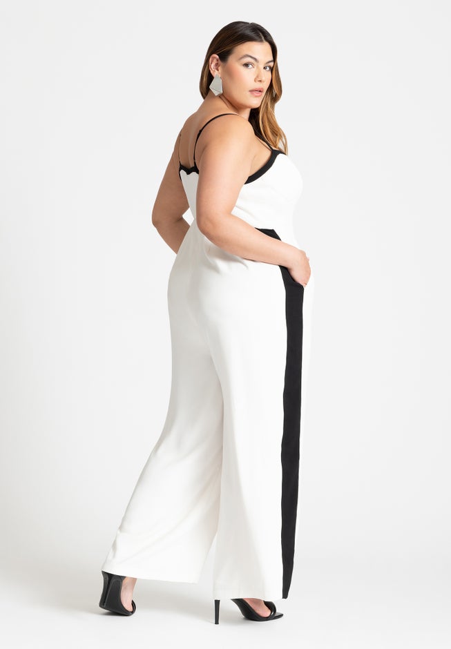 Jumpsuit W Contrast Details image number null