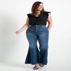 Ruffle Placket Shell image number null