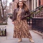Stretch Cotton Tank Maxi Dress image number 0