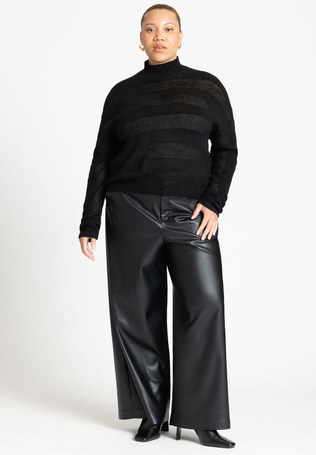 Dolman Striped Sweater image number 2