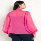 Chiffon Bow Blouse image number null