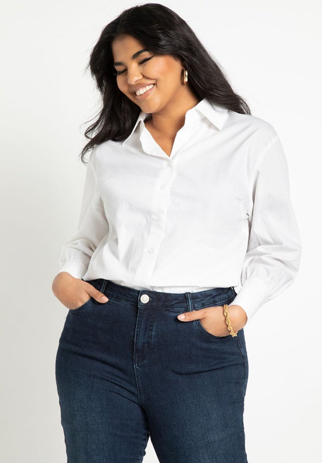 Open Tie Back Button Down image number 1