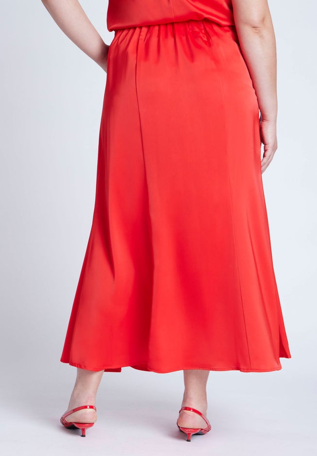 Maxi Satin Skirt image number 2