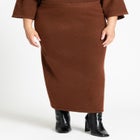 Sweater Maxi Skirt image number null