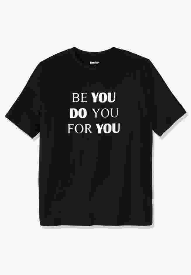KingSize Slogan Graphic T-Shirt image number 0