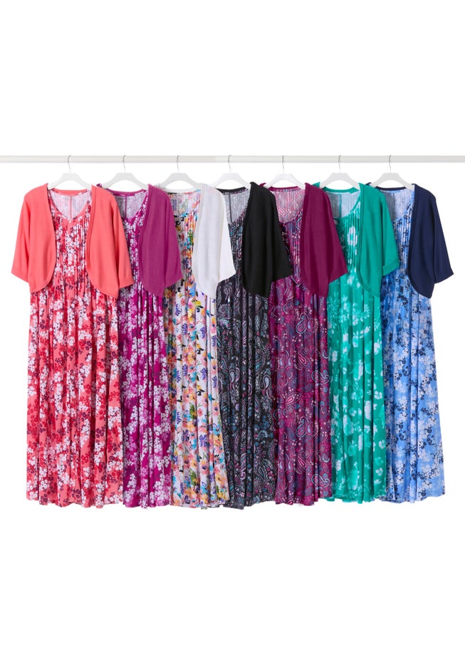 Pintucked Sleeveless Dress image number 6