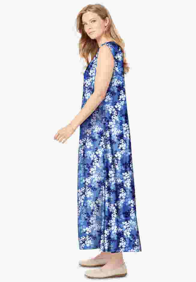 Pintucked Sleeveless Dress image number 2
