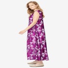 Pintucked Sleeveless Dress image number null