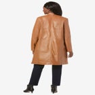 Leather Swing Coat image number null
