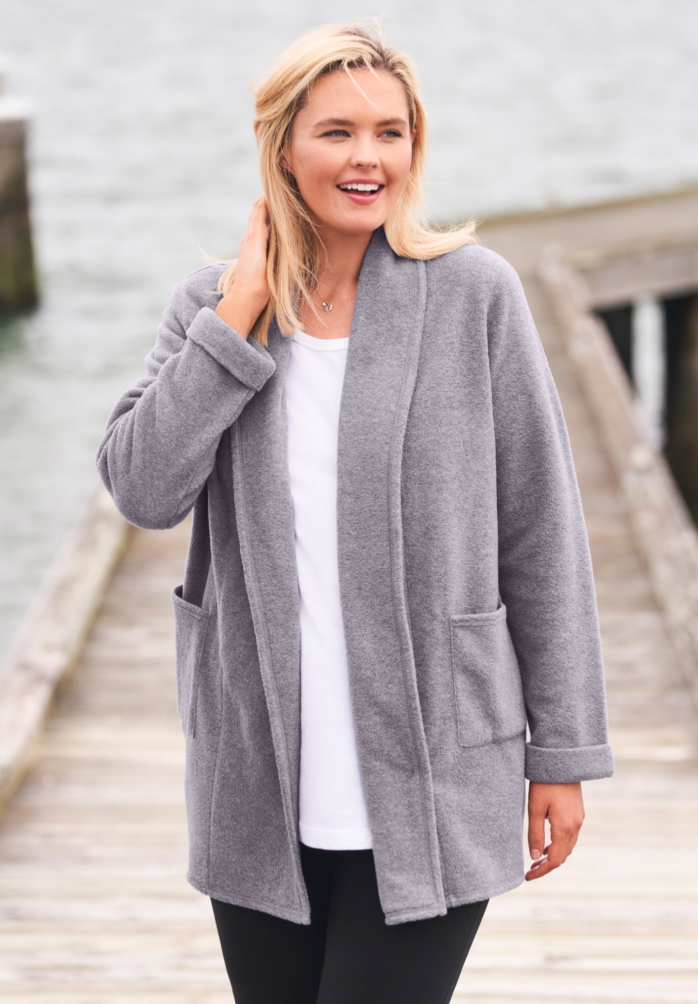 Microfleece Cardigan image number 0